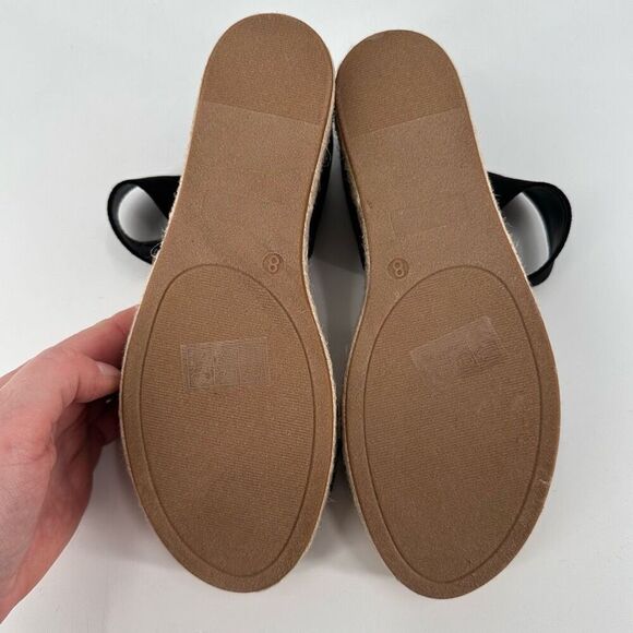 NWOT Journee Collection Womens Alissa Comfort Foam Wedge Heel Espadrille Sandals - Picture 7 of 8